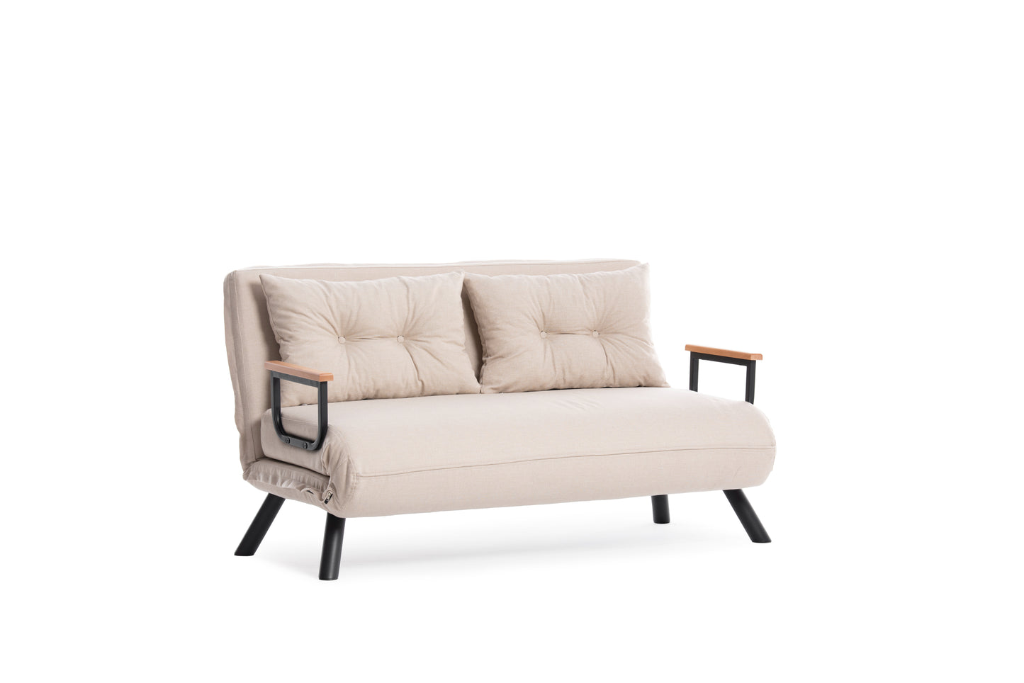Pafu Sando Two-Seater Convertible Futon Chair